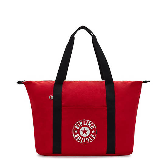 Kipling Art Medium Lite Tote Veske Burgunder | NO 1444PJ